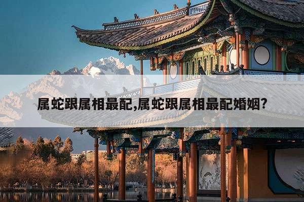 属蛇跟属相最配,属蛇跟属相最配婚姻? 第1张