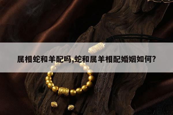 属相蛇和羊配吗,蛇和属羊相配婚姻如何? 第1张 属相蛇和羊配吗,蛇和属羊相配婚姻如何? 第1张
